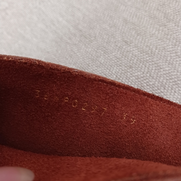 Maison Martin Margiela Paris brown embossed leather shoes - Picture 7 of 11